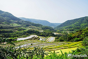 石門嵩山袐境包你感動！遊百年梯田不必跑到烏布啦