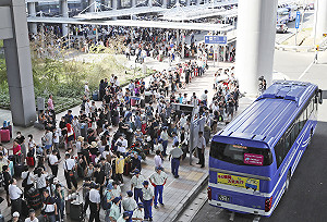 強颱燕子襲日！影響台高雄旅客逾千人