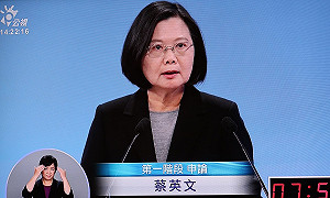總統辯論會》堅定捍衛主權 蔡英文：中國利用「九二共識」 正在掏空中華民國