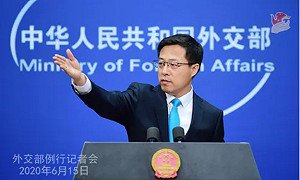 單挑「五眼聯盟」! 趙立堅:膽敢損害中國主權 小心他們眼睛被戳瞎