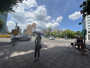 出門防曬！各地普遍炎熱 午後易短暫雨