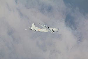共機一大早又來！我空軍防空飛彈追監 台、美、中3國軍機交鋒