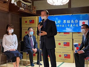 台日好友誼！昨送血氧.製氧機今再贈口罩 「124萬」數字藏暖心玄機