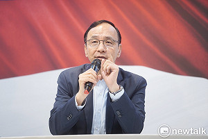 朱立倫喊藍白合「侯柯一定要在同張選票上」 他吐槽：廢話！不然是要投兩張喔？