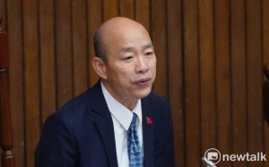 韓國瑜稱「我國千年史」、「台灣地區」　綠嘆唱和中國、愧為國會議長