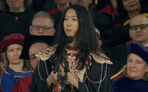 (影)滿嘴謊言的中國人！蔣雨融喊敵人也是人 被踢爆去年在哈佛趕走台灣抗議生