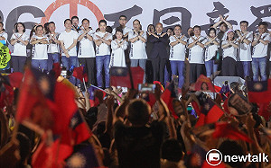 藍營凱道總動員 朱立倫：賴清德怎變民主前輩最討厭的對象