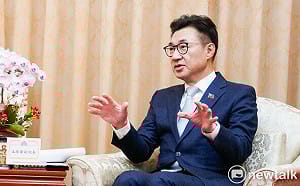 中共軍演火箭落24海浬內 江啟臣：這已經是打到家門口了