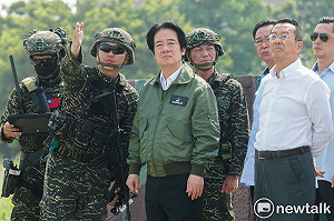 顧立雄赴衛戍指揮部視導漢光42號演習 強調強化指管韌性