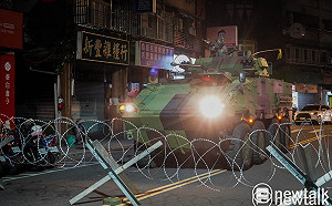 (影)漢光42號阻絕演練首封光復橋！憲兵架防禦工事、雲豹甲車殲敵