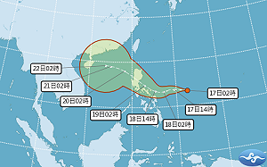 下週「風神颱風＋東北季風」發威！全台暴雨降溫天氣一圖看