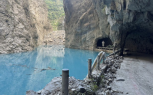 立霧溪燕子口堰塞湖危機！政院啟動緊急應變 卓揆指示搶通步道降挖水面