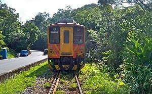 快訊》平溪線驚見落石擋道！台鐵「菁桐—十分」間停駛改公路接駁