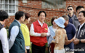 賴清德視察新營區災後復建情形  黃偉哲感謝中央地方全力修繕讓市民安心回家