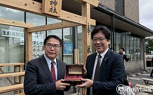 因鄭成功結緣  黃偉哲首訪友誼市平戶市推介優質農特產品