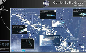 尼米茲航母編隊遭「穿插作戰」! 055帶隊南海攔劫 3中艦亂入騷擾