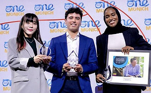 黃捷代表台灣參加世界青年領袖峰會 勇奪「年度政治人物獎」