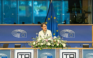 蕭美琴站上歐洲議會演講　林佳龍曝：很多人都哭了 