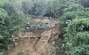 鳳凰颱風逼近  氣象署最快明天下午發布海警！北市日夜趕工邊坡防颱整備