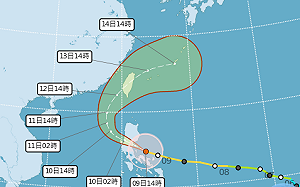 颱風假有望？中颱「鳳凰」下週登陸 3縣市暴風圈侵襲機率破8成