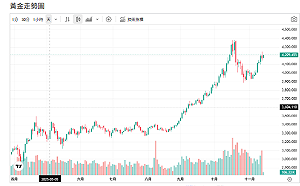 FED人事震撼金價見頂？小摩：金價已漲逾5成 明年上看5000美元