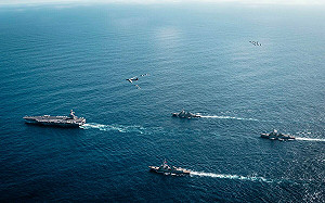 美軍「南方之矛」反毒行動  「福特號」航艦16日抵達加勒比海 