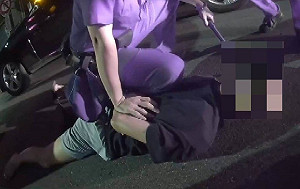 台中深夜飆仔橫行傷人　警逮8人送辦