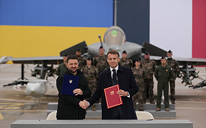 (影) 烏法最大軍購！簽雙邊安全協議 法賣百架陣風戰機 最新SAMP/T也給烏 