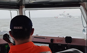 中國海警單日兩度侵入金門水域 海巡強勢併航驅離