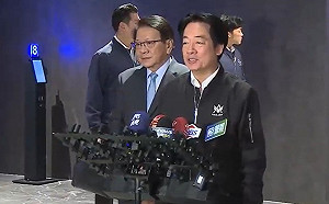 （影）賴清德偕潘孟安觀賞《大濛》　力挺本土電影並歡迎周子瑜返臺演出