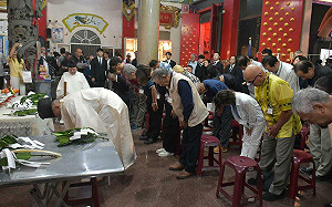 紅毛港保安堂「蓬38號哨戒艇」慰靈祭   日本靖國神社、官兵遺族代表出席 