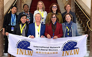 亞太自由婦女協會參加國際自由聯盟  共同召開婦女權益討論會 紀念WPS議程25週年