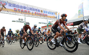 全國自由車公路錦標賽順利落幕！首度直播增曝光 新老世代競爭白熱化