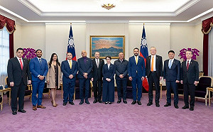 接見巴拿馬、丹麥議員訪團   蕭美琴：台灣知道自己不孤單 