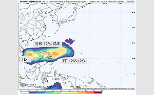 (影)今年首個12月颱？準「洛鞍颱風」將生成   預估路徑曝光