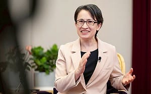 兩岸2032終局？蕭美琴：台灣追求永續和平「沒有設定時間表」 