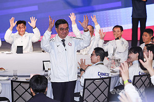 東京聽奧台灣代表團返國　卓榮泰被選手精神感動