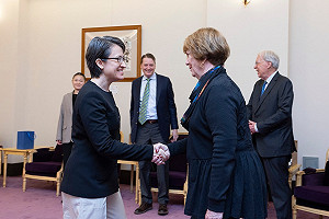 蕭美琴接見美國外交政策全國委員會訪團 強調將持續強化自我防衛能力