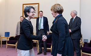 蕭美琴接見美國外交政策全國委員會訪團　強調將持續強化自我防衛能力