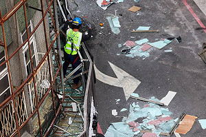 板橋氣爆建物結構恐受損禁出入　檢方分案調查