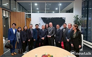 黃偉哲訪荷蘭友誼市阿梅爾市  以歷史情誼開展台荷科技新篇