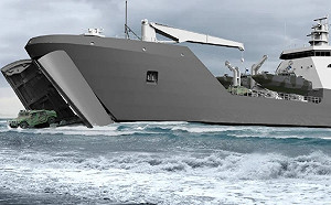 美國海軍陸戰隊中型登陸艦拍板  選定荷蘭LST-100設計