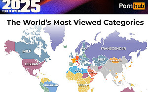 Pornhub最新報告：俄羅斯最熱門色情分類其實犯法 台灣人最愛的是.......