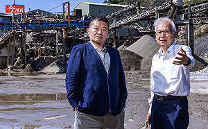 砂石大王轉型資源循環 開發低碳排再生建材！立順興化爐碴成綠金 賣進台積電中科廠