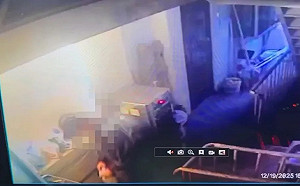 張文租屋處畫面流出   縱火後室內凌亂如廢墟