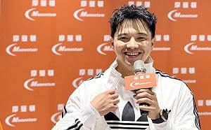 吳念庭現身高雄大立百貨　為運動品牌擔任一日店長