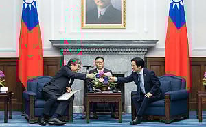 接見萩生田光一　賴清德「感謝高市首相對台海和平穩定的重視」