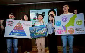 林岱樺提「一纜二塔三黃金」世界級港灣計畫   創造千億觀光產值、10萬就業機會