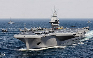 可容30架陣風 2座核反應爐! 馬克宏要造「新一代核航母」 預計2038服役