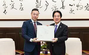 台日是命運共同體！日議員當賴清德面前喊：絕不容許台灣有事、竭盡所能防範